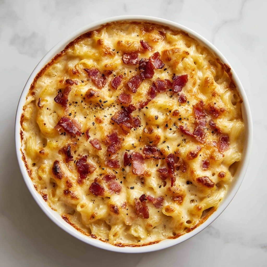 Baked Macaroni and Cheese Recipe - Recipe Image — Baked Macaroni and Cheese, baked mac and cheese recipe, cheesy baked pasta, homemade baked mac and cheese, easy baked macaroni and cheese