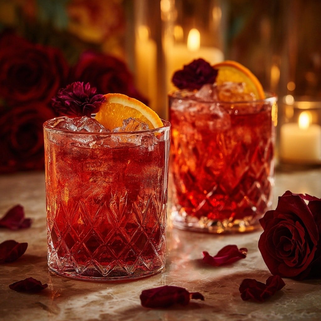 Hibiscus Cooler Recipe - Recipe Image — Hibiscus Cooler, floral summer drinks, refreshing hibiscus beverage, easy hibiscus drink recipe, fruit-infused cooler