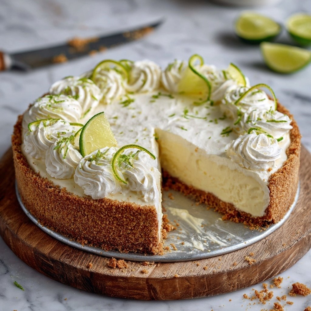 Key Lime Pie Recipe - Recipe Image — Key Lime Pie, lemon and lime desserts, easy Key Lime Pie, classic citrus pie, summer dessert recipes