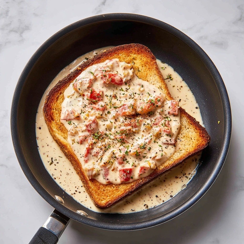 Creamed Chipped Beef on Toast Recipe - Recipe Image — Creamed Chipped Beef on Toast, comfort food with chipped beef, easy creamed chipped beef recipe, nostalgic breakfast ideas, quick breakfast recipes