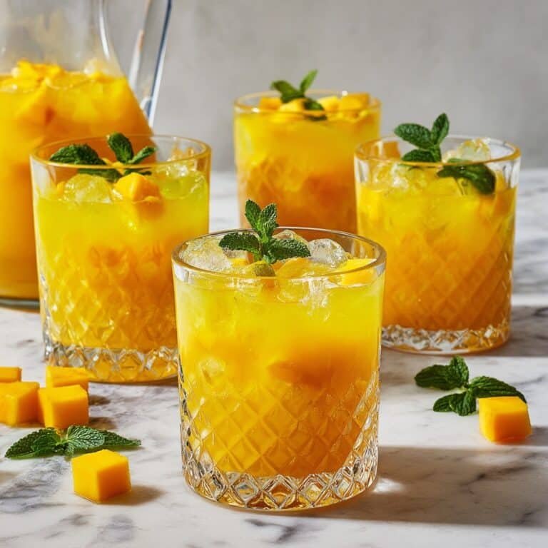 Tropical Mango Pineapple Punch Recipe