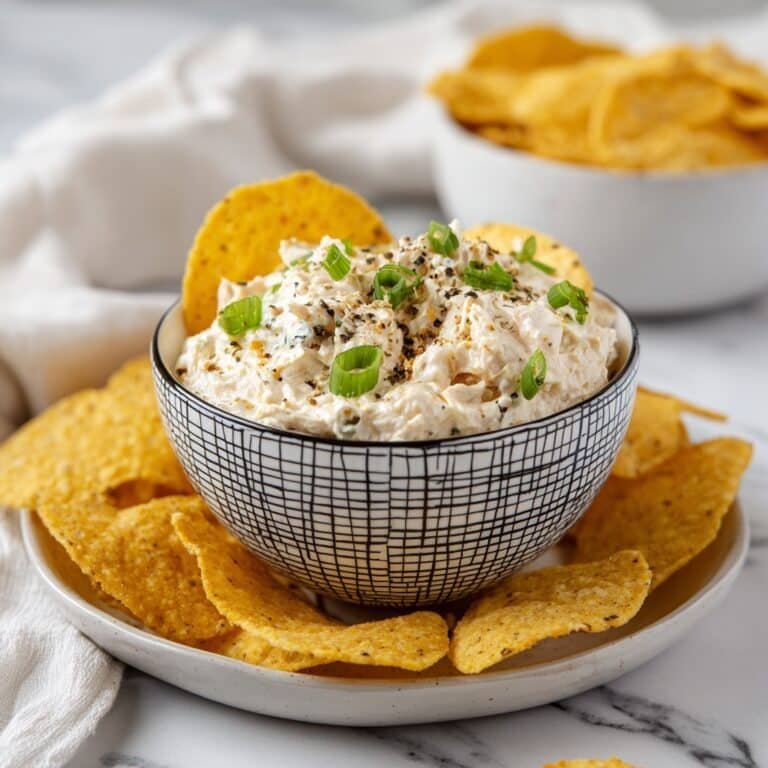 Creamy Corn Dip with Bacon, Jalapeño, and Scallions Recipe