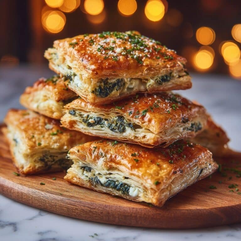 Spinach Feta Puffs Recipe