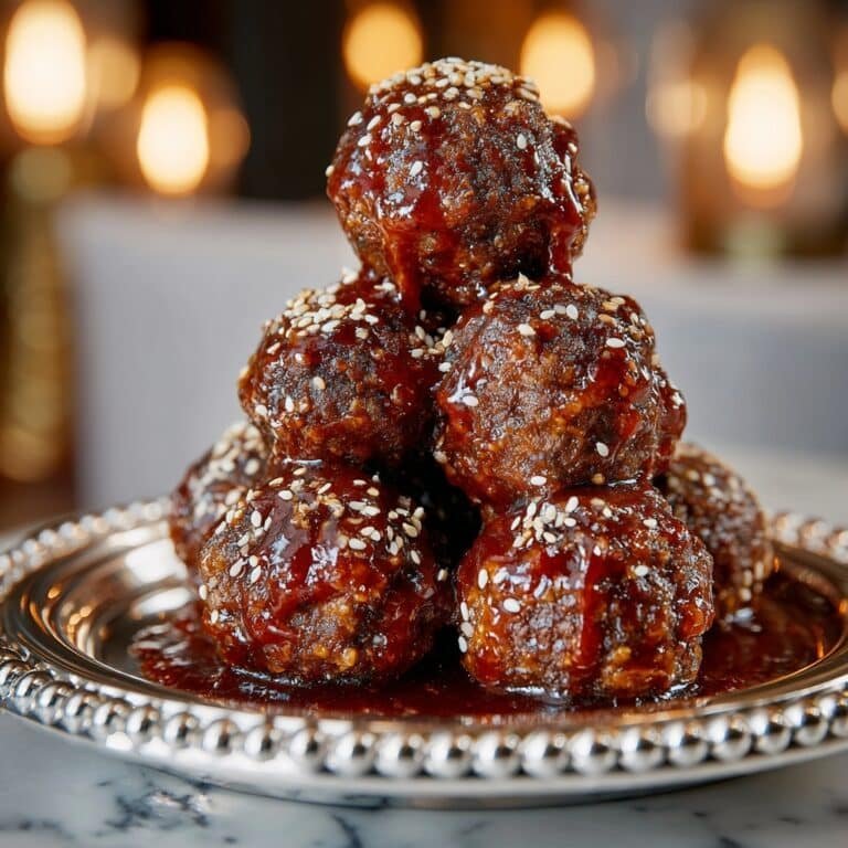 Korean BBQ Meatballs Recipe